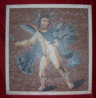 »Vögel«, eine Reproduktion eines römischen Mosaiks